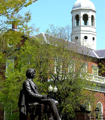 Harvard Yard Statue